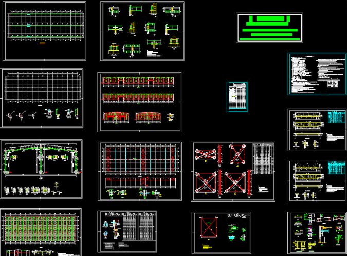 宜宾仓库钢结构施工图片